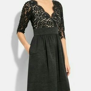 Eliza J. Black Lace Dress